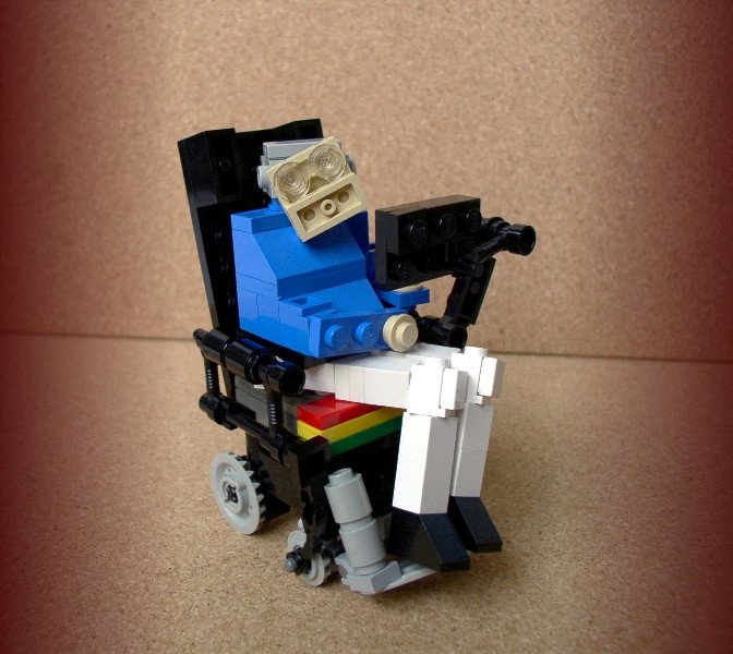 Lego Stephen Hawking